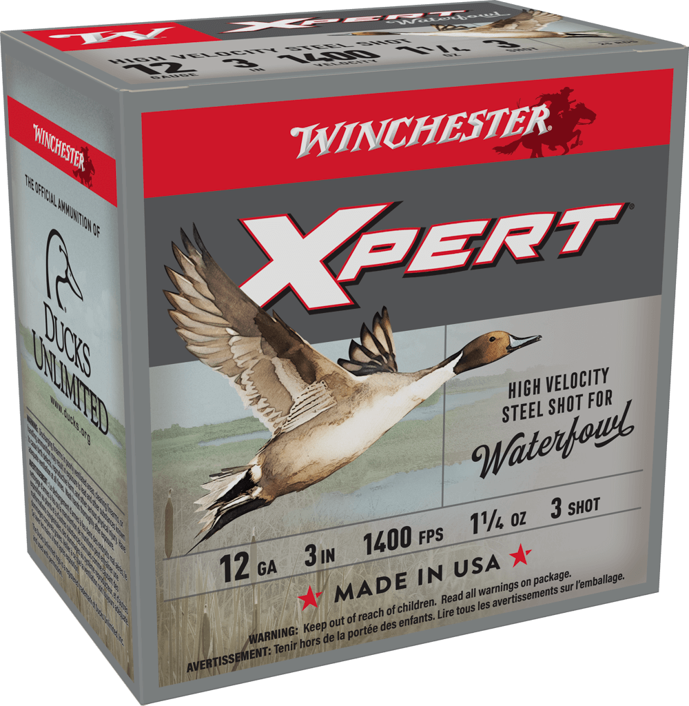 WINCHESTER SUPER X XPERT HV 12GA 3" 1 1/4OZ #3 25RD BOX 250RD CASE