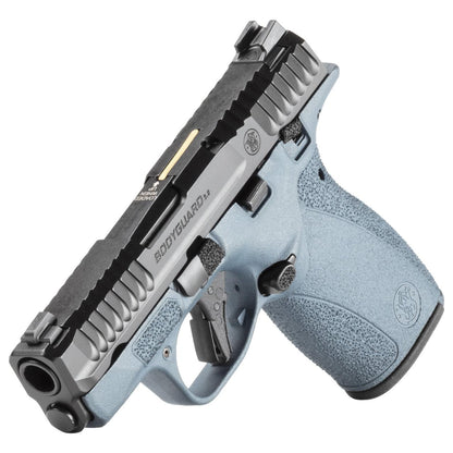 CSSI EXCLUSIVE ITEM S&W Bodyguard 2.0 Blue Titanium Handgun .380 Auto 10rd Magazines(2) 2.75” Barrel Chamber Indicator Manual Safety CA Compliant