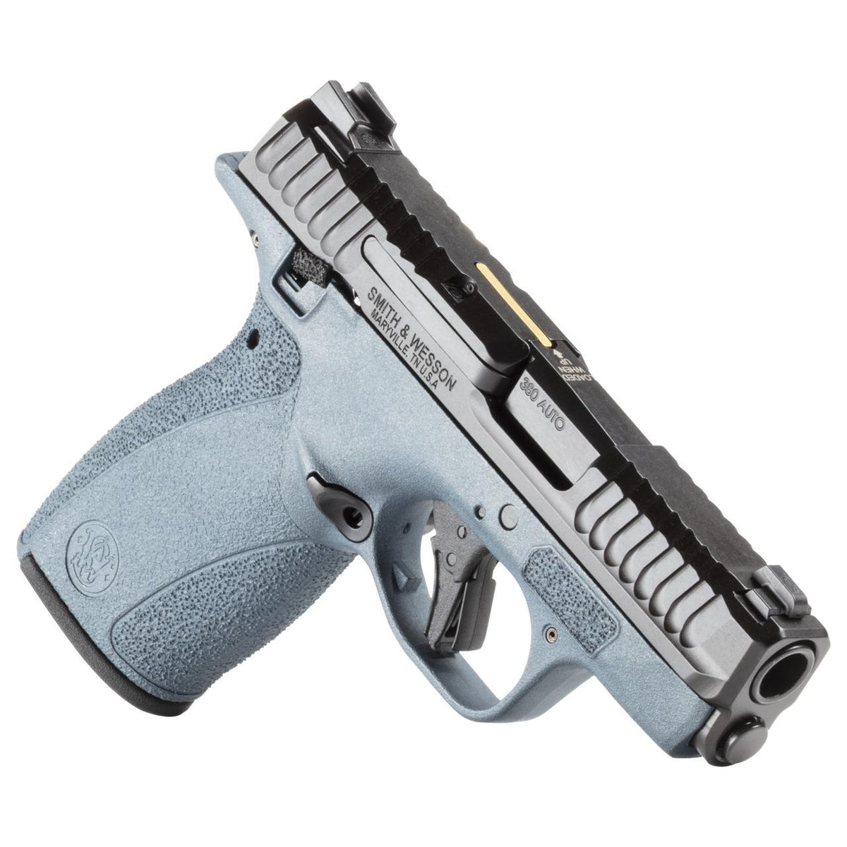 CSSI EXCLUSIVE ITEM S&W Bodyguard 2.0 Blue Titanium Handgun .380 Auto 10rd Magazines(2) 2.75” Barrel Chamber Indicator Manual Safety CA Compliant