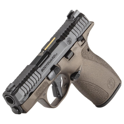 CSSI EXCLUSIVE ITEM S&W Bodyguard 2.0 Midnight Bronze Handgun .380 Auto 10rd Magazines(2) 2.75” Barrel Chamber Indicator Manual Safety CA Compliant