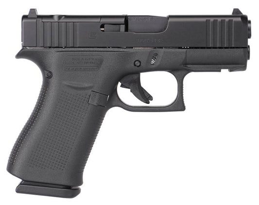 Glock G43X 9MM BLK 3.39" MOS RAIL FRONT RAIL