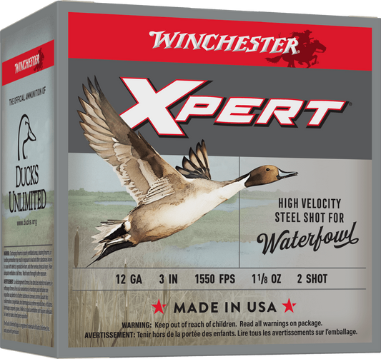 WINCHESTER SUPER X XPERT HIGH VELOCITY 12GA 3" 1 1/8OZ #2 SHOT 25RD BOX